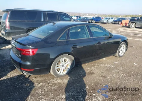 2017 Audi A4 2.0T Premium из США, поврежденный, VIN WAUANAF46HN056588